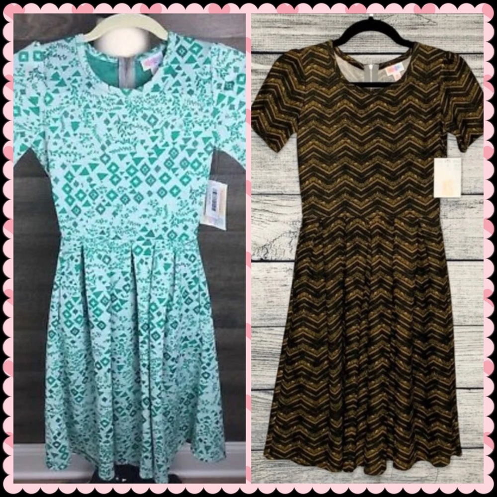 Two LuLaRoe Amelia XL dresses
